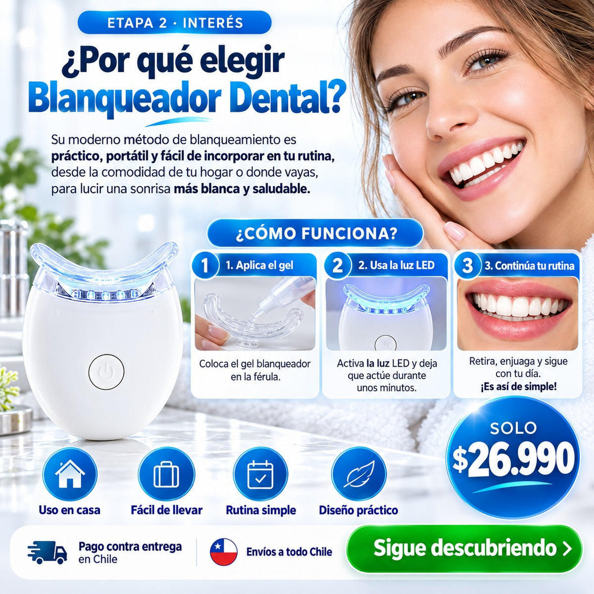 Blanqueador De Dientes